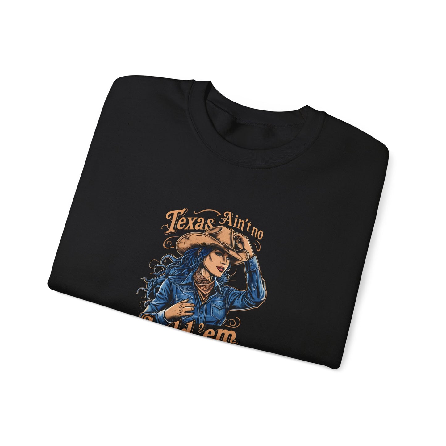 Texas Hold em Sweatshirt - Unisex Heavy Blend Crewneck