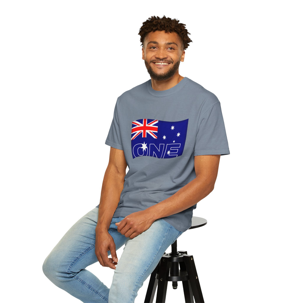 Australia Flag "One" Graphic T-Shirt