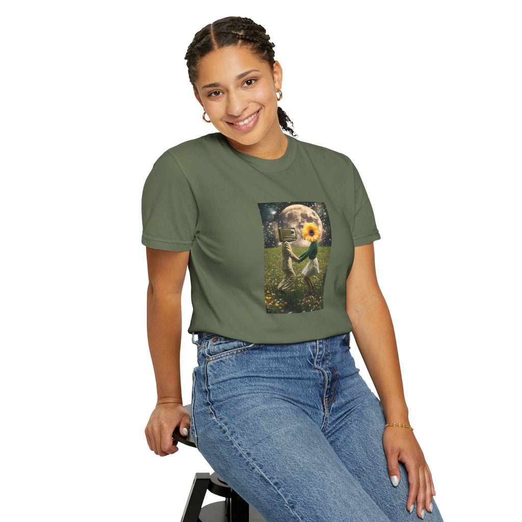 Whimsical Magic Women's Tee - Unique Cotton T-Shirt with Wild Nature Graphic, Perfect Witchy Gift