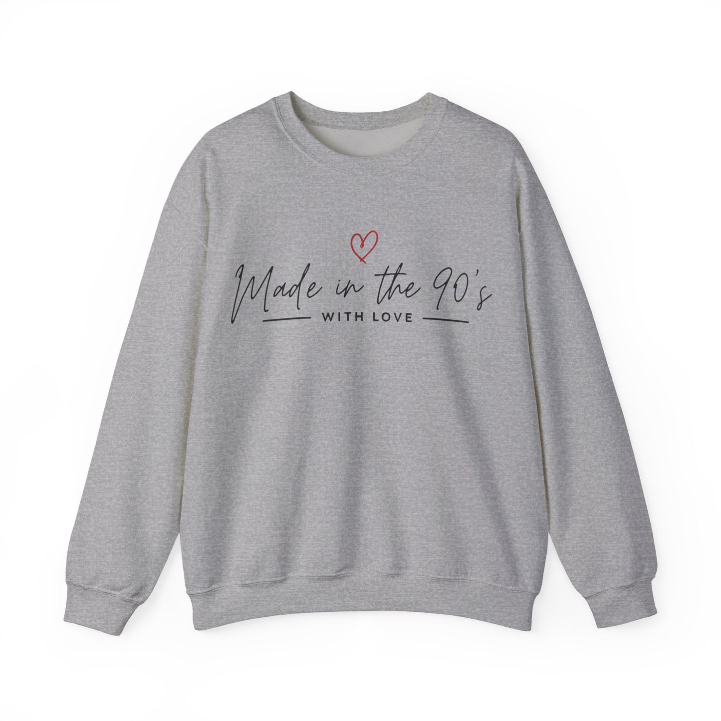 Made in the 90's Unisex Heavy Blend™ Crewneck Sweatshirt - Made in the 90's with love..