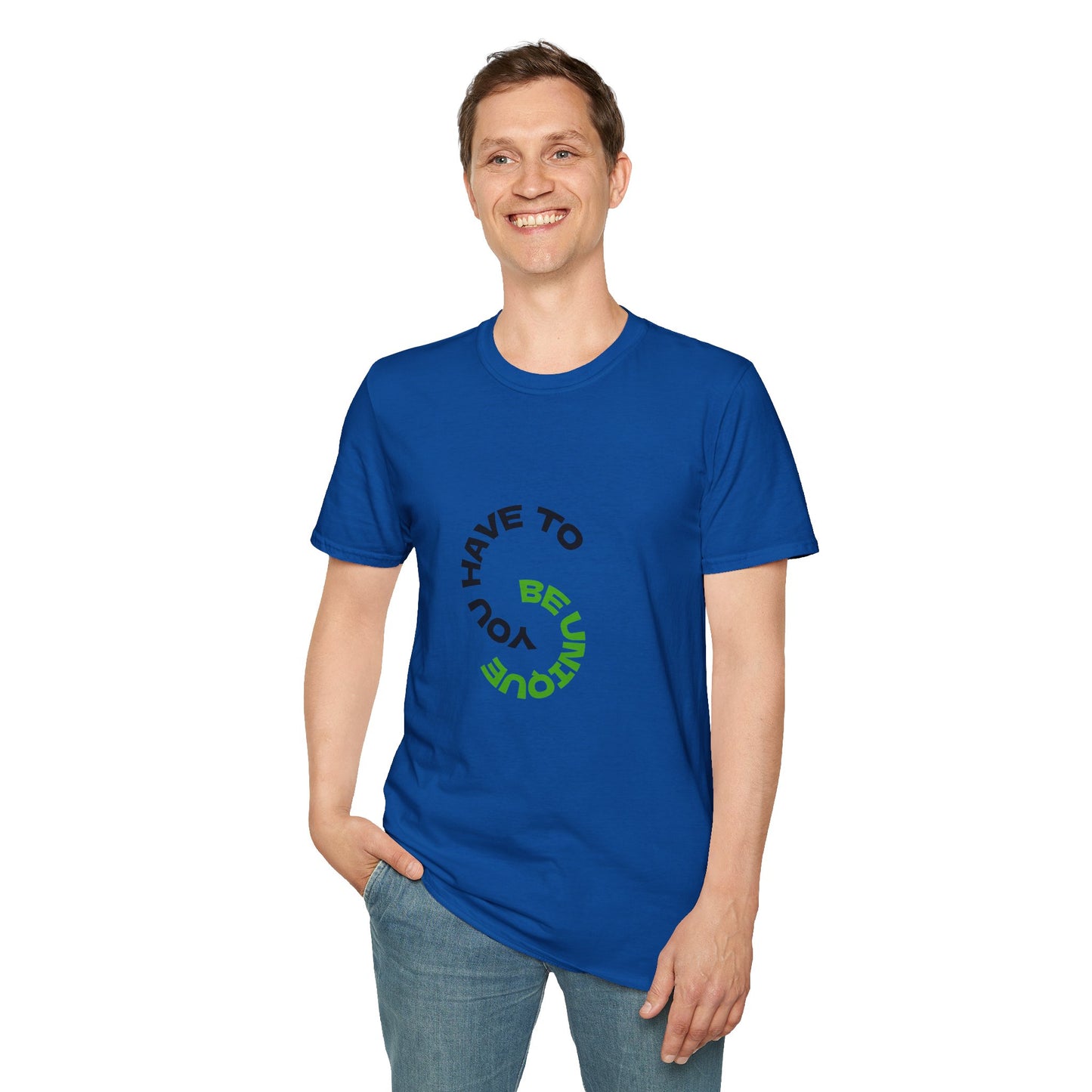 Inspirational Unisex Softstyle T-Shirt, Unique Graphic Shirt, Casual Wear, Vintage Style
