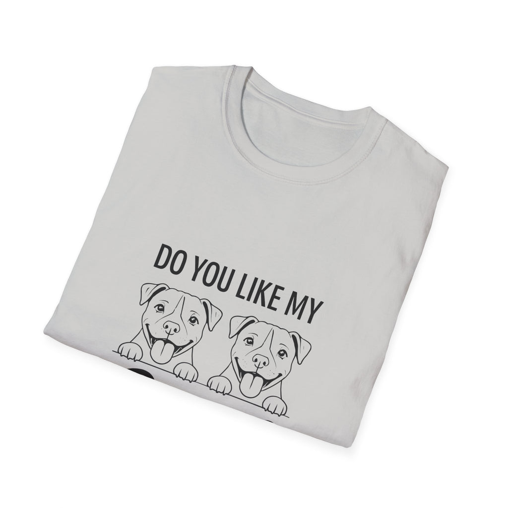 Do You Like My Pitties? Pitbull T-Shirt — Cute Rescue Dog Tee for Pitbull Lovers