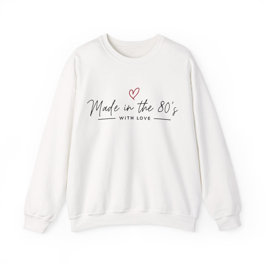 Made in the 80's Unisex Heavy Blend™ Crewneck Sweatshirt - Made in the 80's with love..