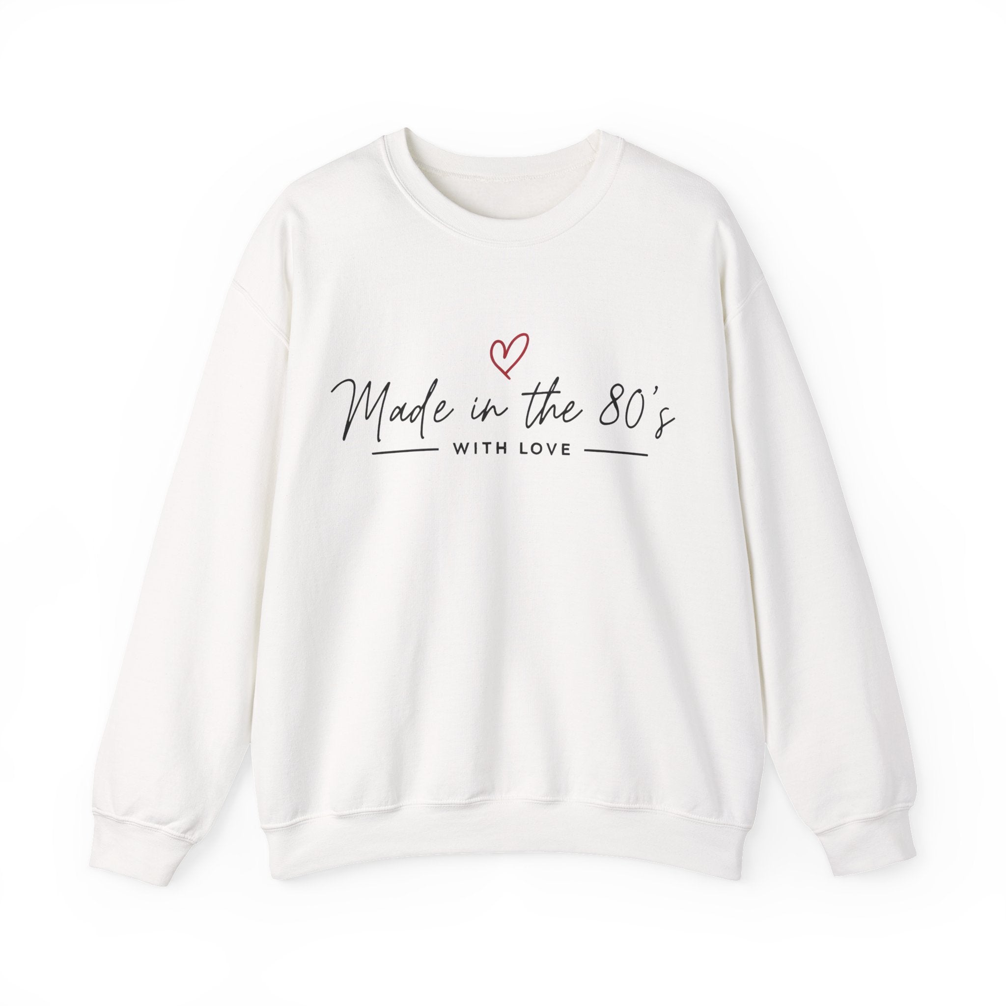 Made in the 80's Unisex Heavy Blend™ Crewneck Sweatshirt - Made in the 80's with love..