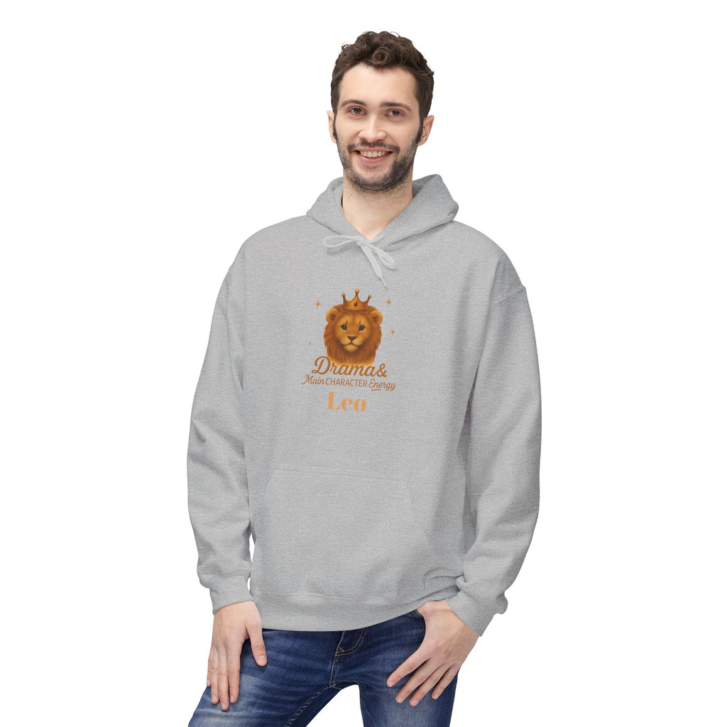 Leo Lion Drama & Main Character Energy Hoodie
