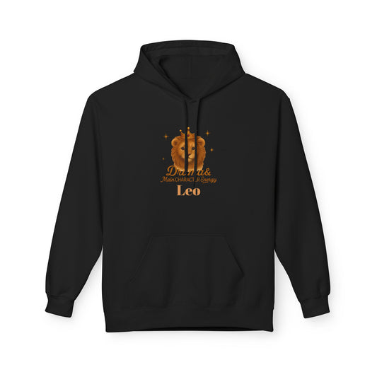 Leo Lion Drama & Main Character Energy Hoodie