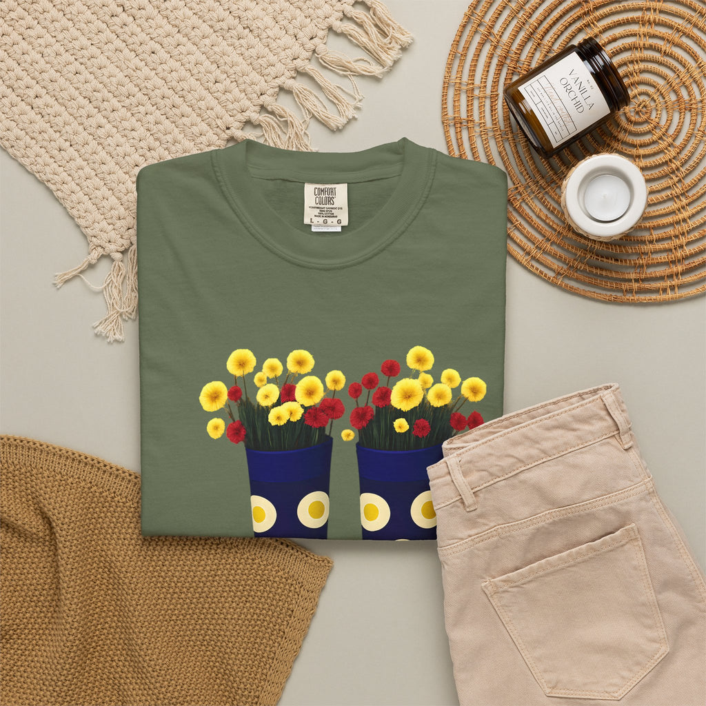Step Into Kindness T-Shirt – Floral Rain Boot Graphic Tee