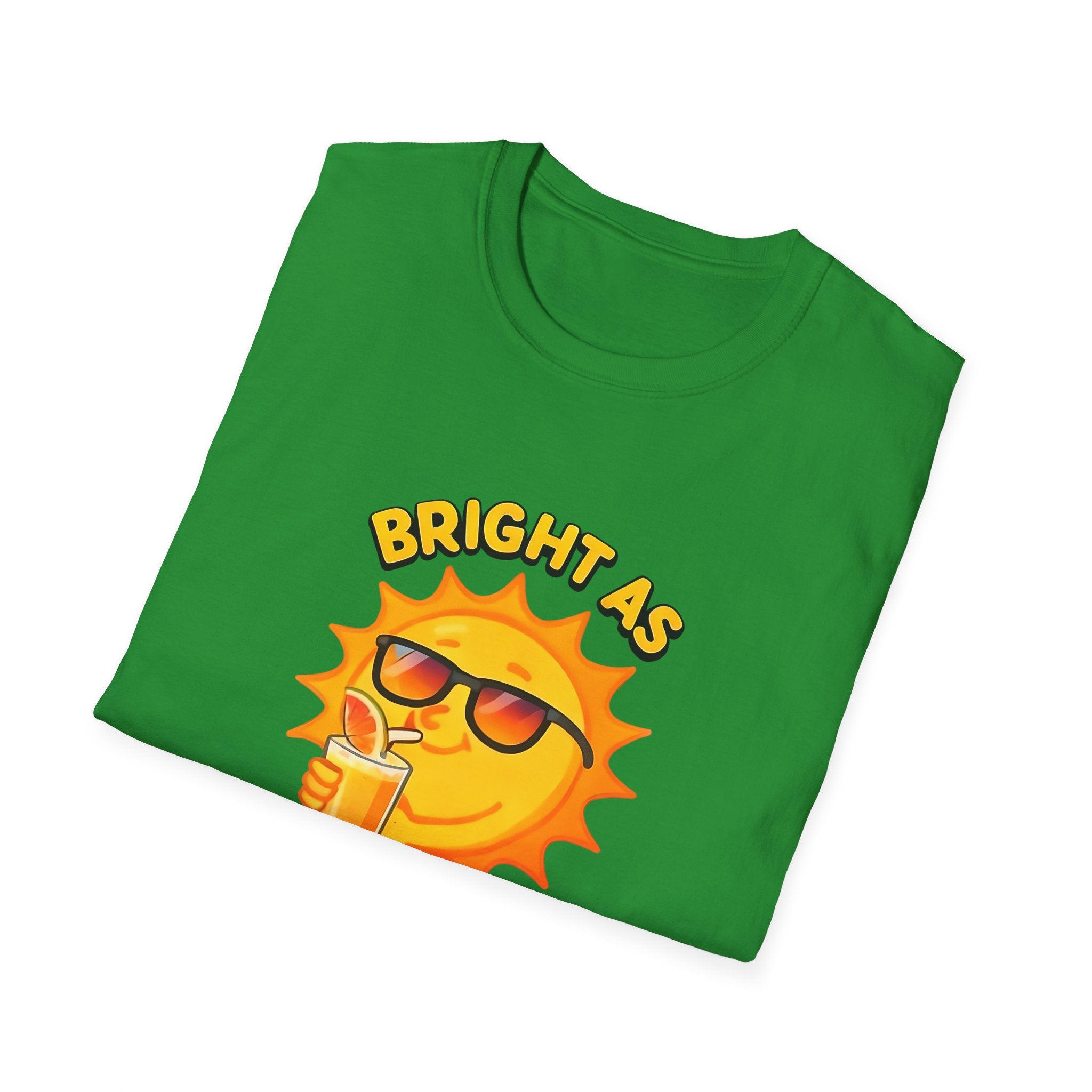 Bright as Morning T-Shirt - Fun Summer Tee, Gift for Friends, Casual Wear, Summer Vibes