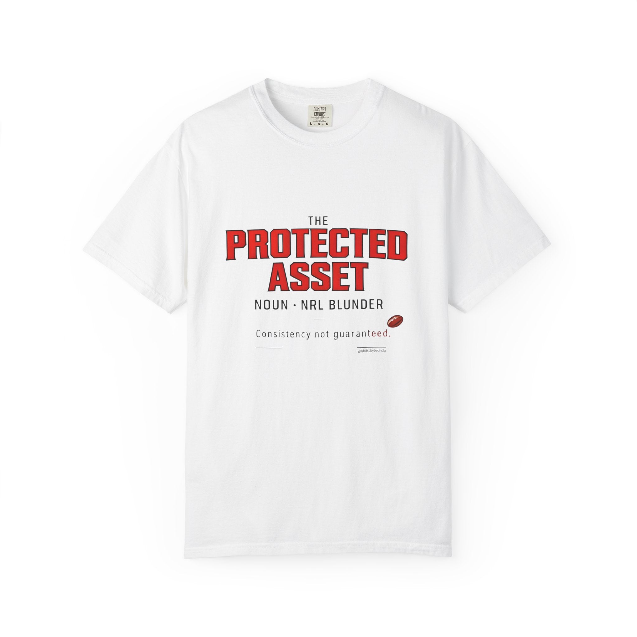 The Protected Asset Graphic T-Shirt — 'The Protected Asset' Sports Humour Tee with Definition Print