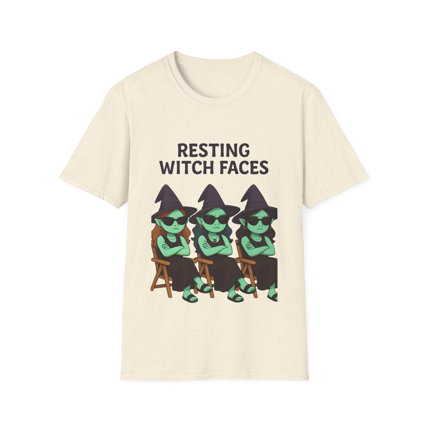 Resting Witch Faces Unisex Softstyle T-Shirt | Cute Halloween Tee, Witch Shirt, Gifts for Her, Spooky Season Apparel, Comfortable [...]