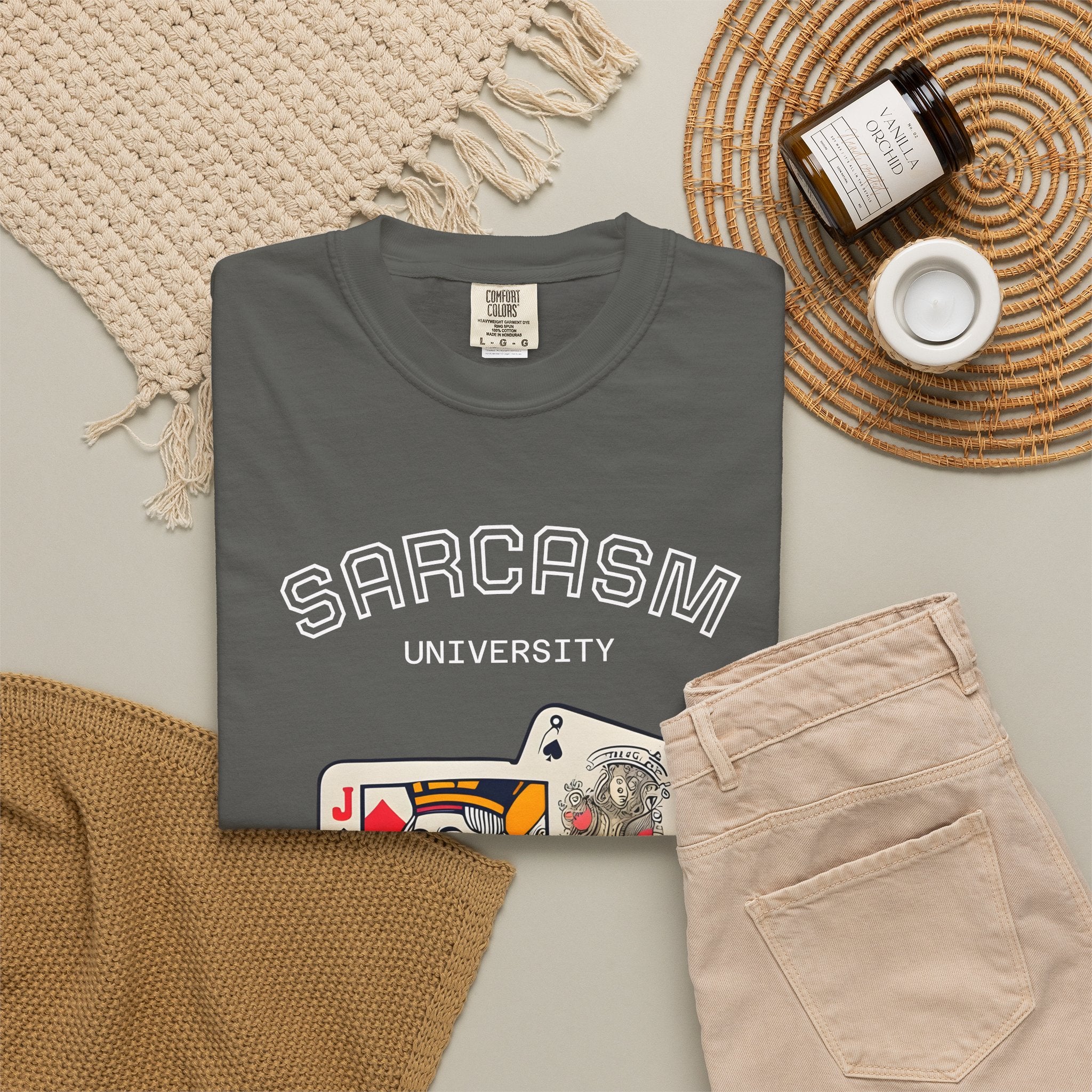 Sarcasm University, Whimsical Jackass Graphic Unisex T-Shirt, Gift for that special Jackass in your life