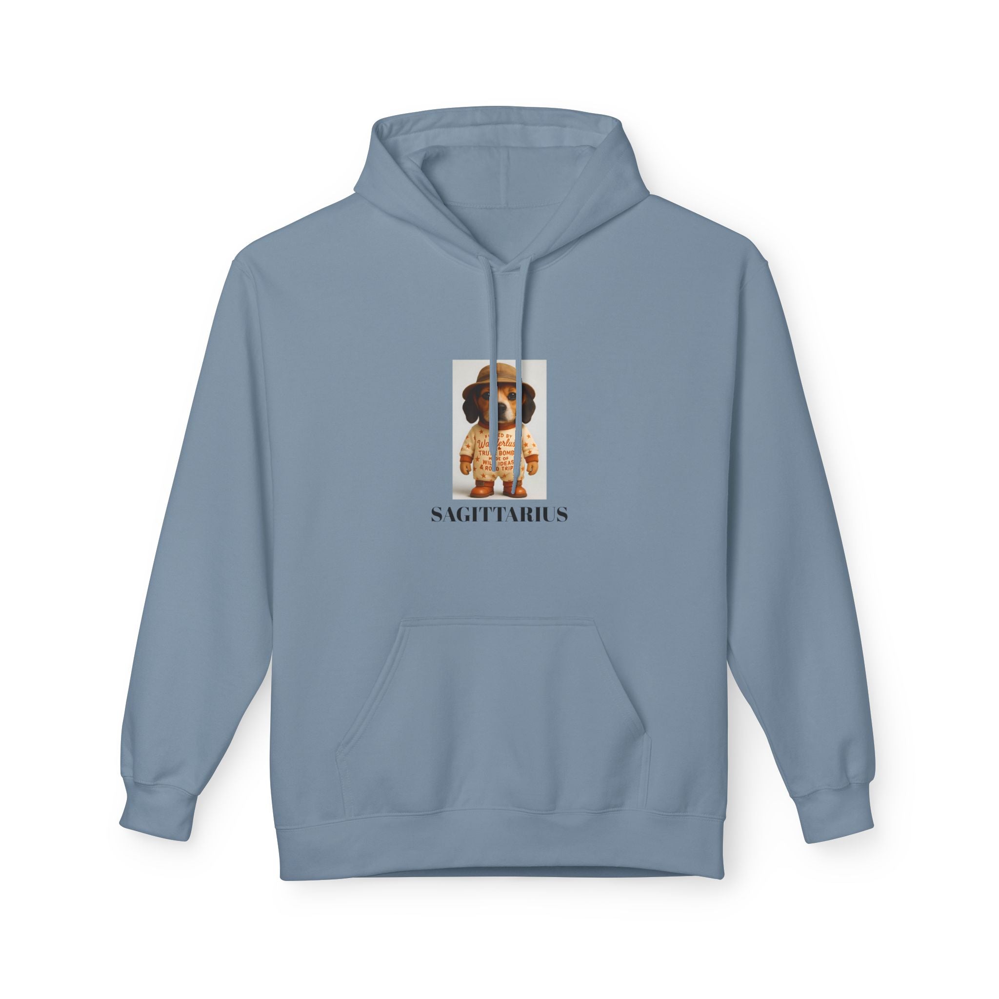 Sagittarius Wanderlust Hoodie, Dog Explorer Sweatshirt