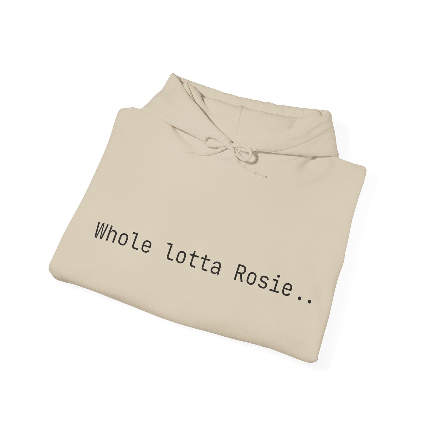 AC/DC Inspired Whole Lotta Rosie Bulldog Unisex Heavy Blend™ Hooded Sweatshirt