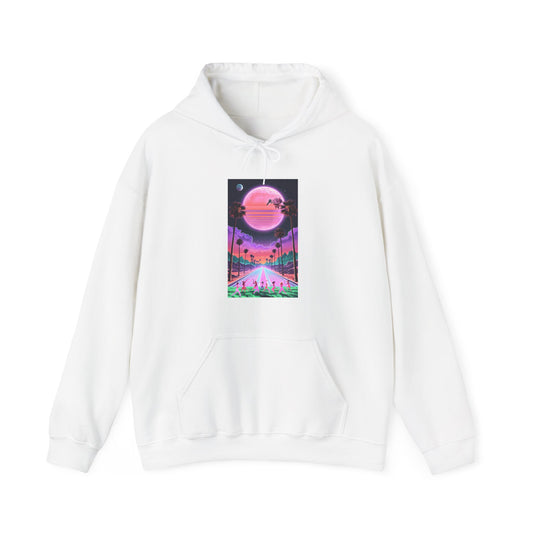 Guns & Roses Inspired Paradise City Unisex  Heavy Blend Sweatshirt Hoodie, Music Fan Gift, Rock Band Apparel, Retro Vintage Jumper