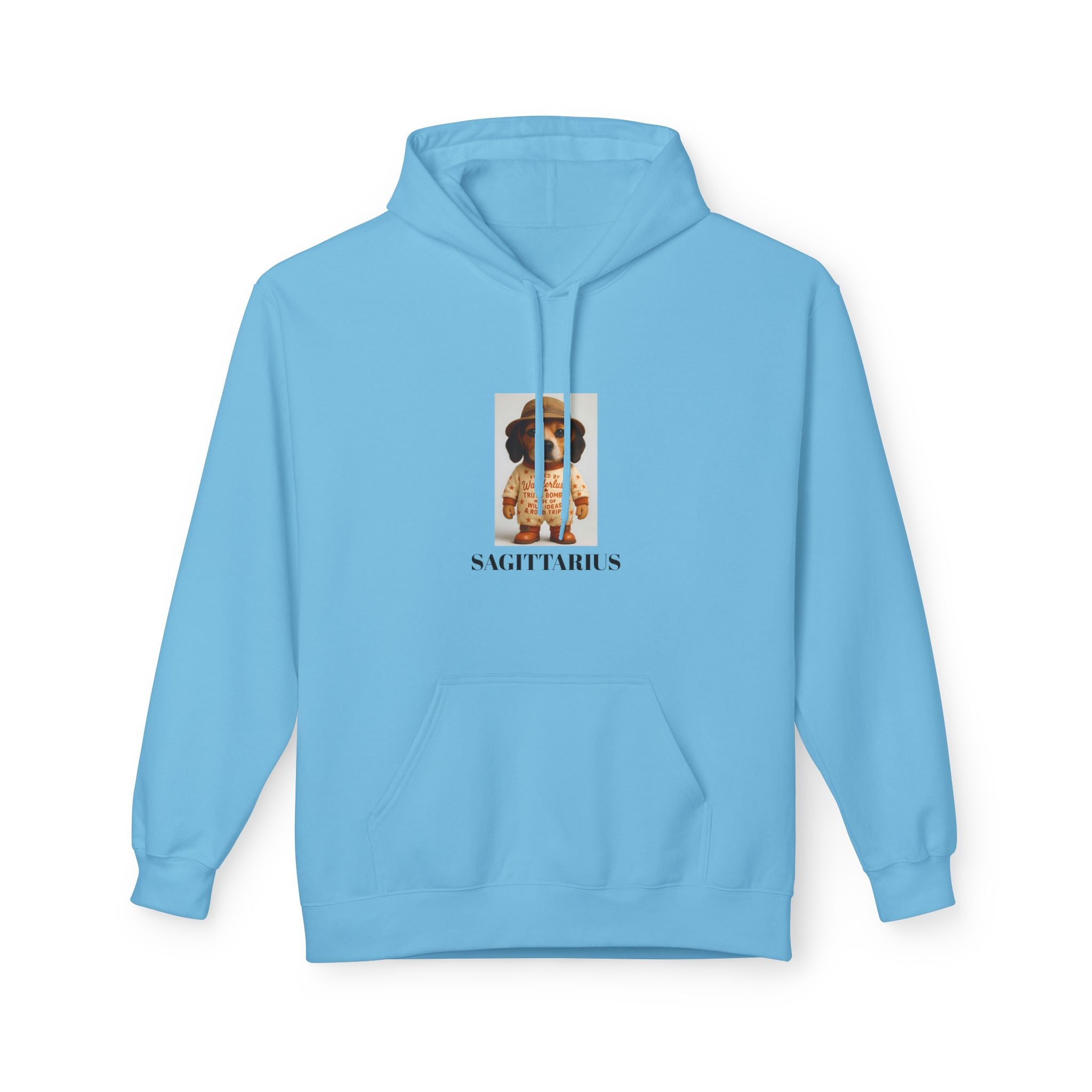 Sagittarius Wanderlust Hoodie, Dog Explorer Sweatshirt