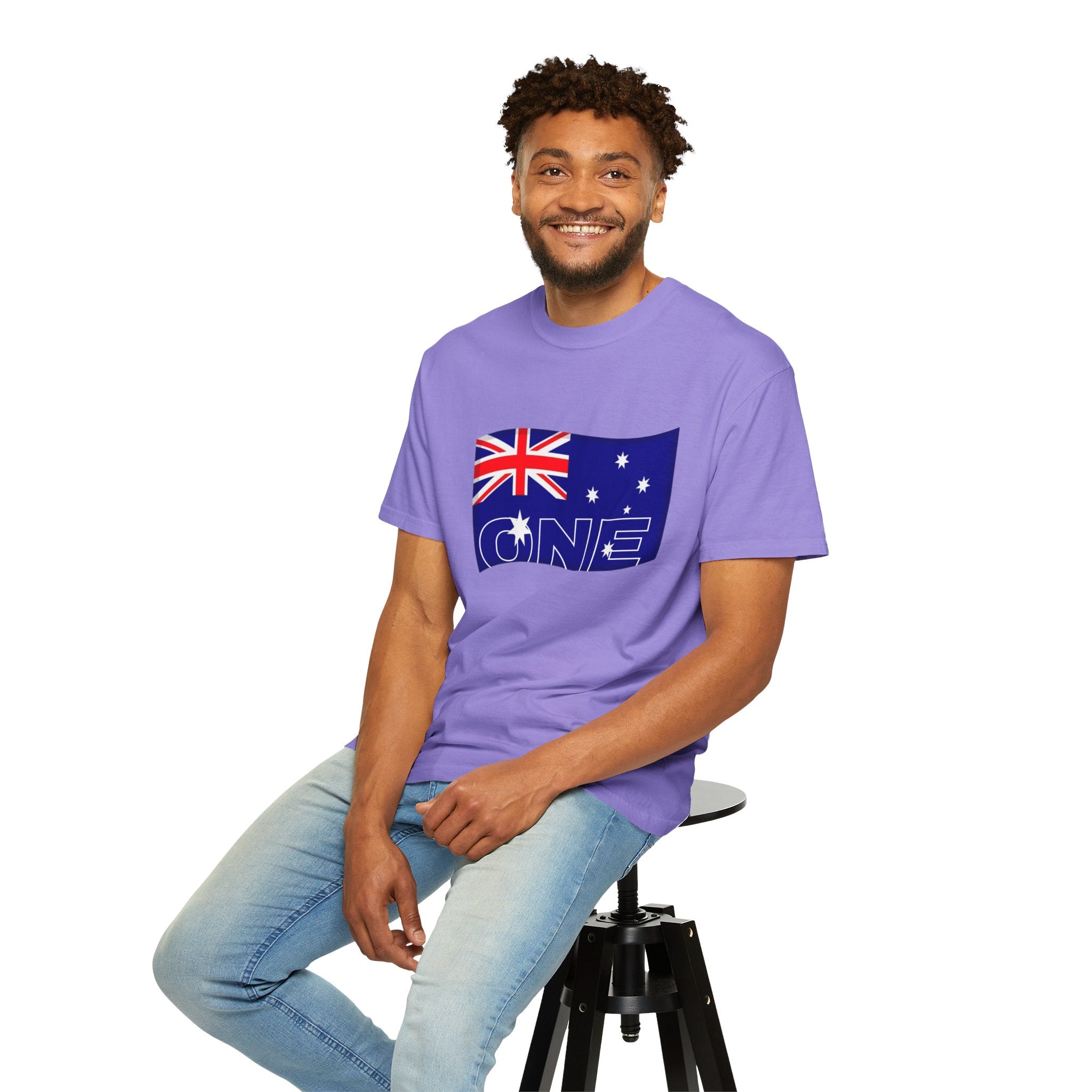 Australia Flag "One" Graphic T-Shirt