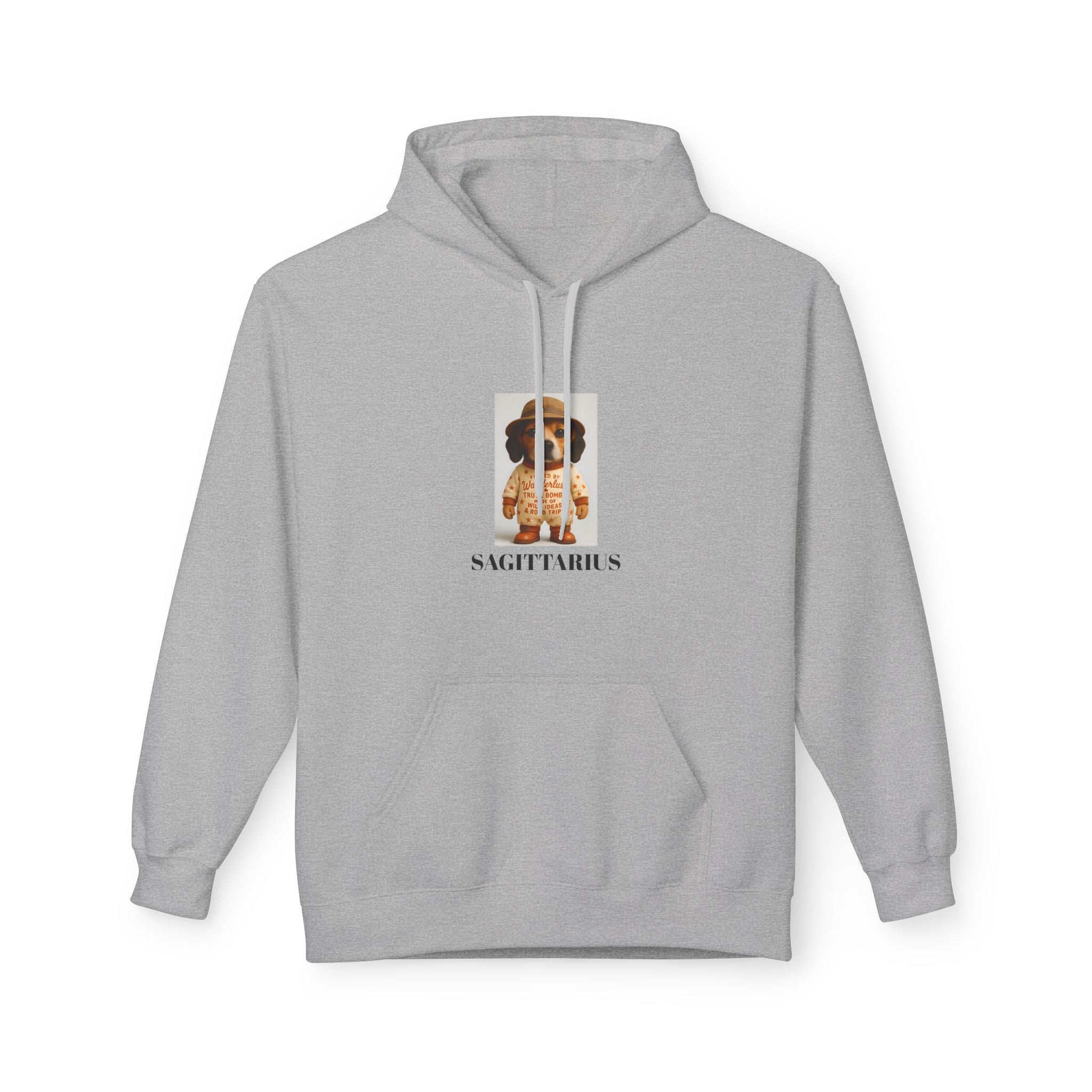 Sagittarius Wanderlust Hoodie, Dog Explorer Sweatshirt