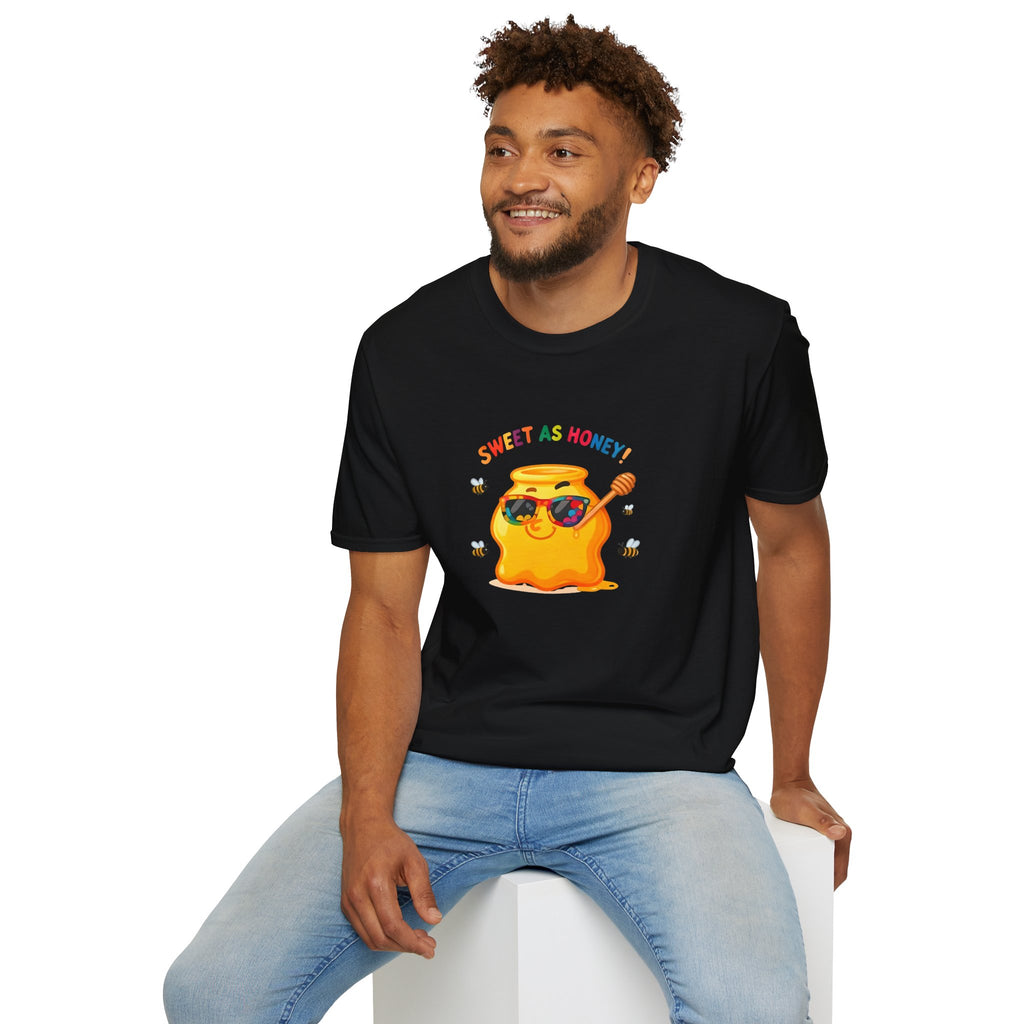 Sweet as Honey Unisex T-Shirt - Cute Graphic Tee, Casual Wear