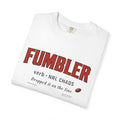 Fumbler Graphic T-Shirt — 'Fumbler' Sports Humour Tee with Definition Print