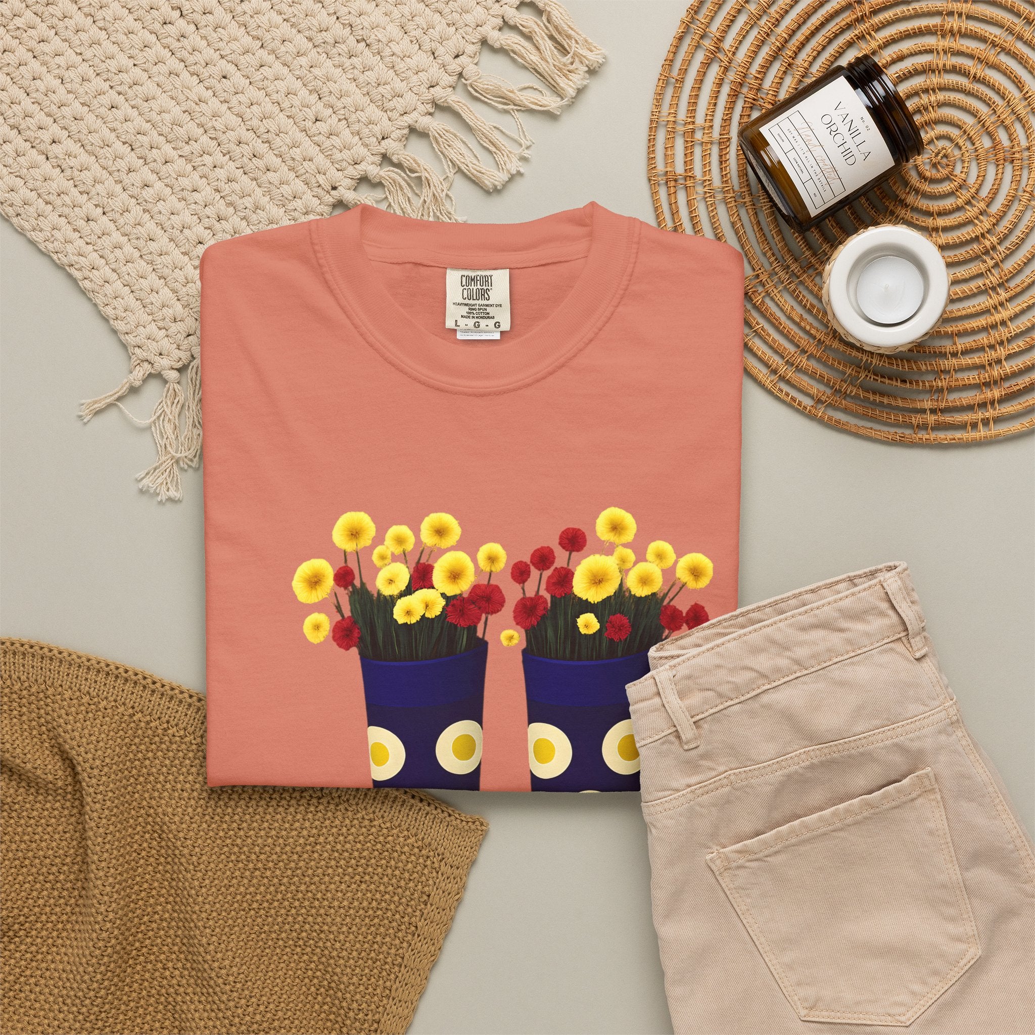 Step Into Kindness T-Shirt – Floral Rain Boot Graphic Tee