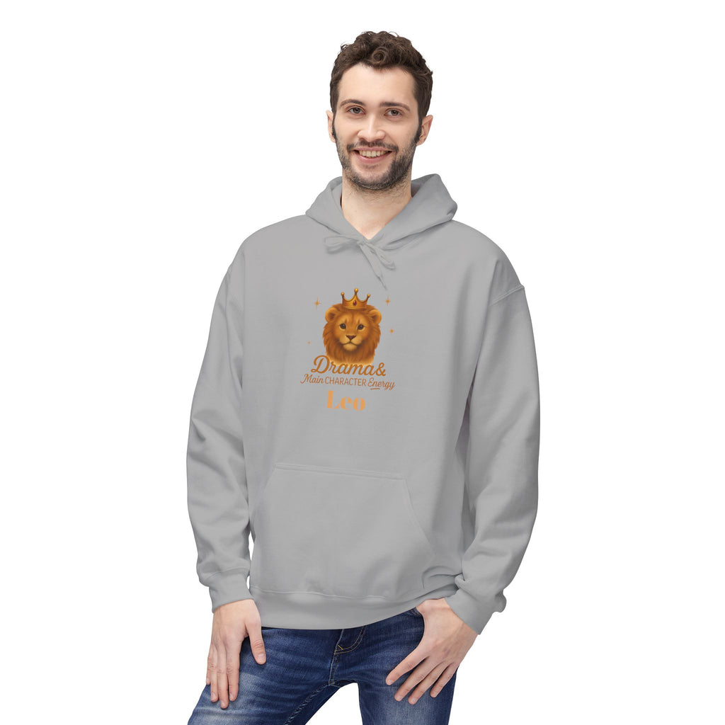 Leo Lion Drama & Main Character Energy Hoodie