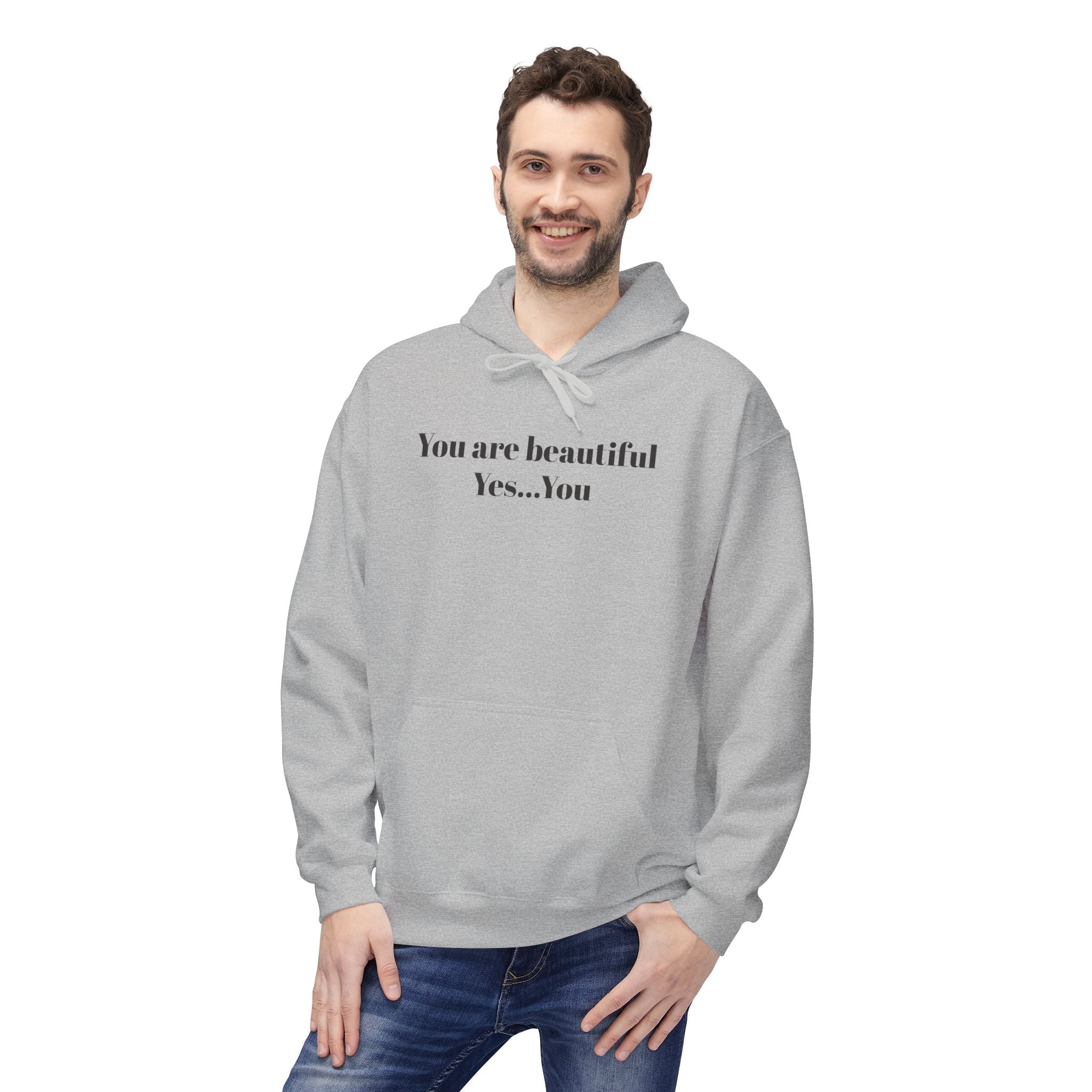 Positive Vibes Unisex Hoodie - You Are Beautiful, Happiness Ahead Sweatshirt, Inspirational Gift, Self-Love Apparel, Cozy Comfort