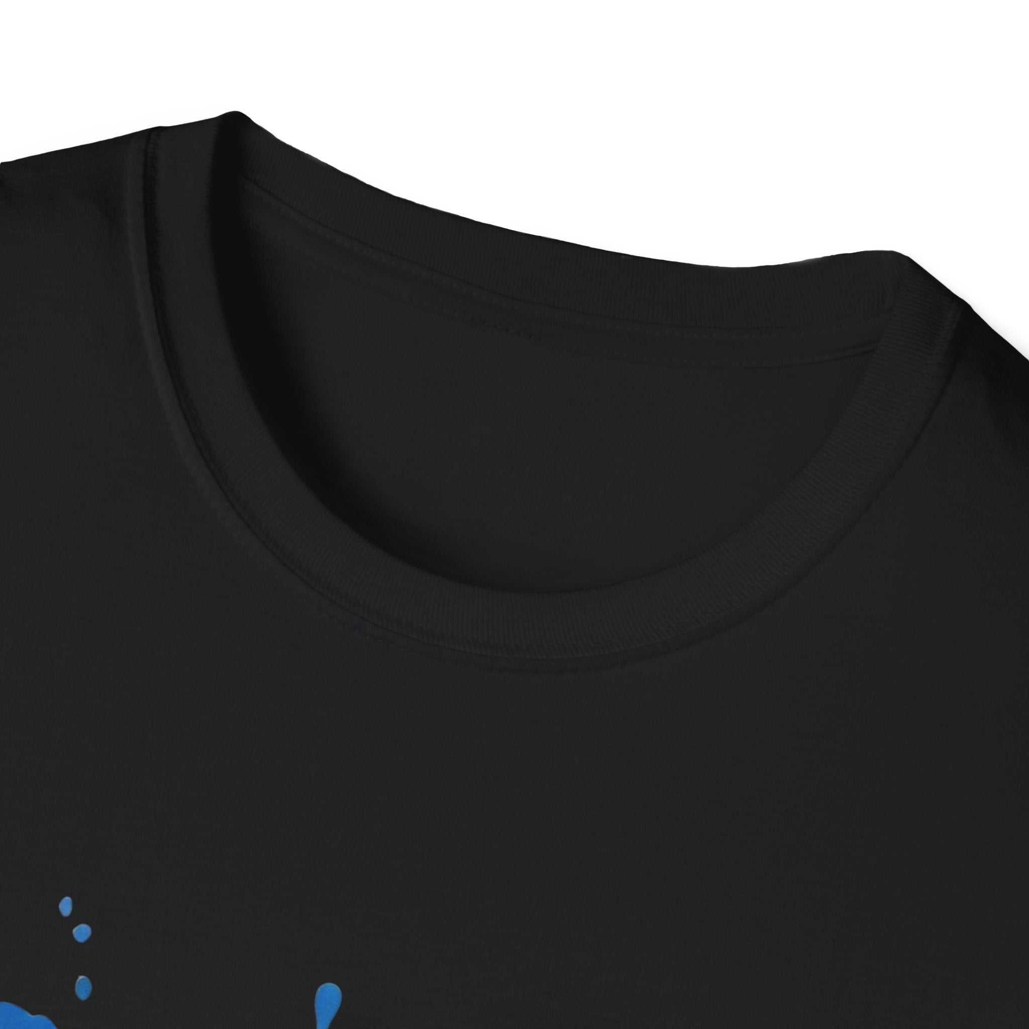 Red Peace Graffiti T-Shirt Ladies — Paint Drip Streetwear Tee