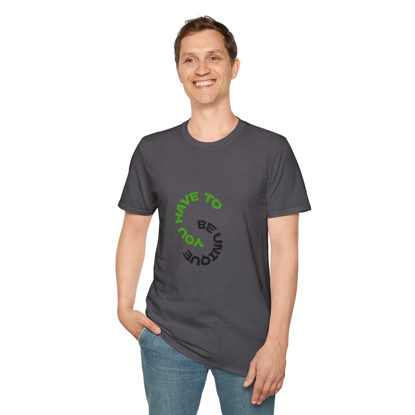 Inspirational Unisex Softstyle T-Shirt, Unique Graphic Shirt, Casual Wear, Vintage Style