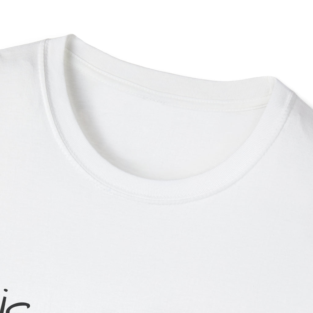 Inspirational Quote Tee, Unisex Softstyle T-Shirt, Music Lover Gift, Casual Wear