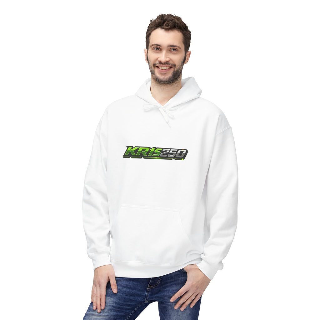 KR1S250 Skull Crown Hoodie — Motorcycle Racing Logo Pullover