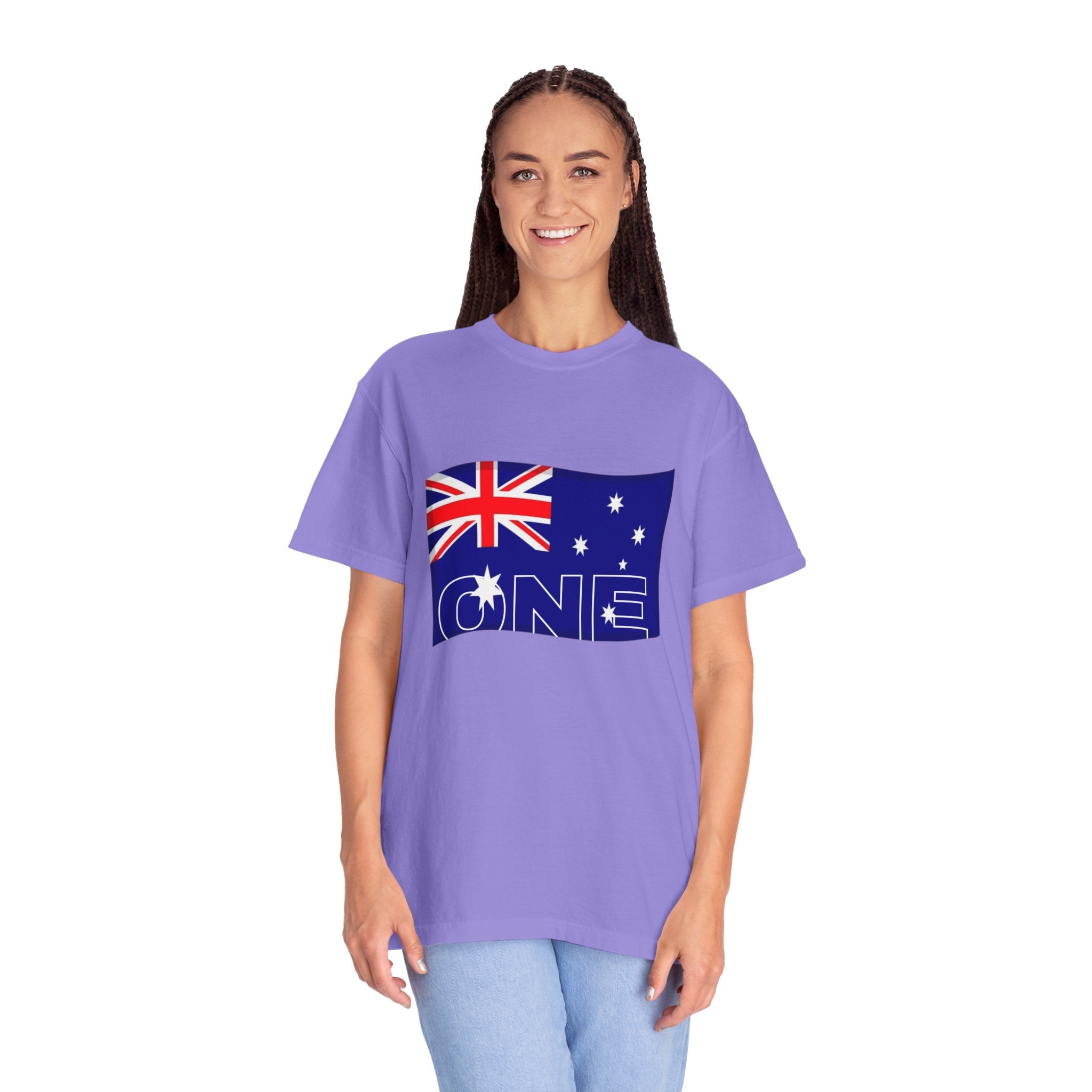 Australia Flag "One" Graphic T-Shirt
