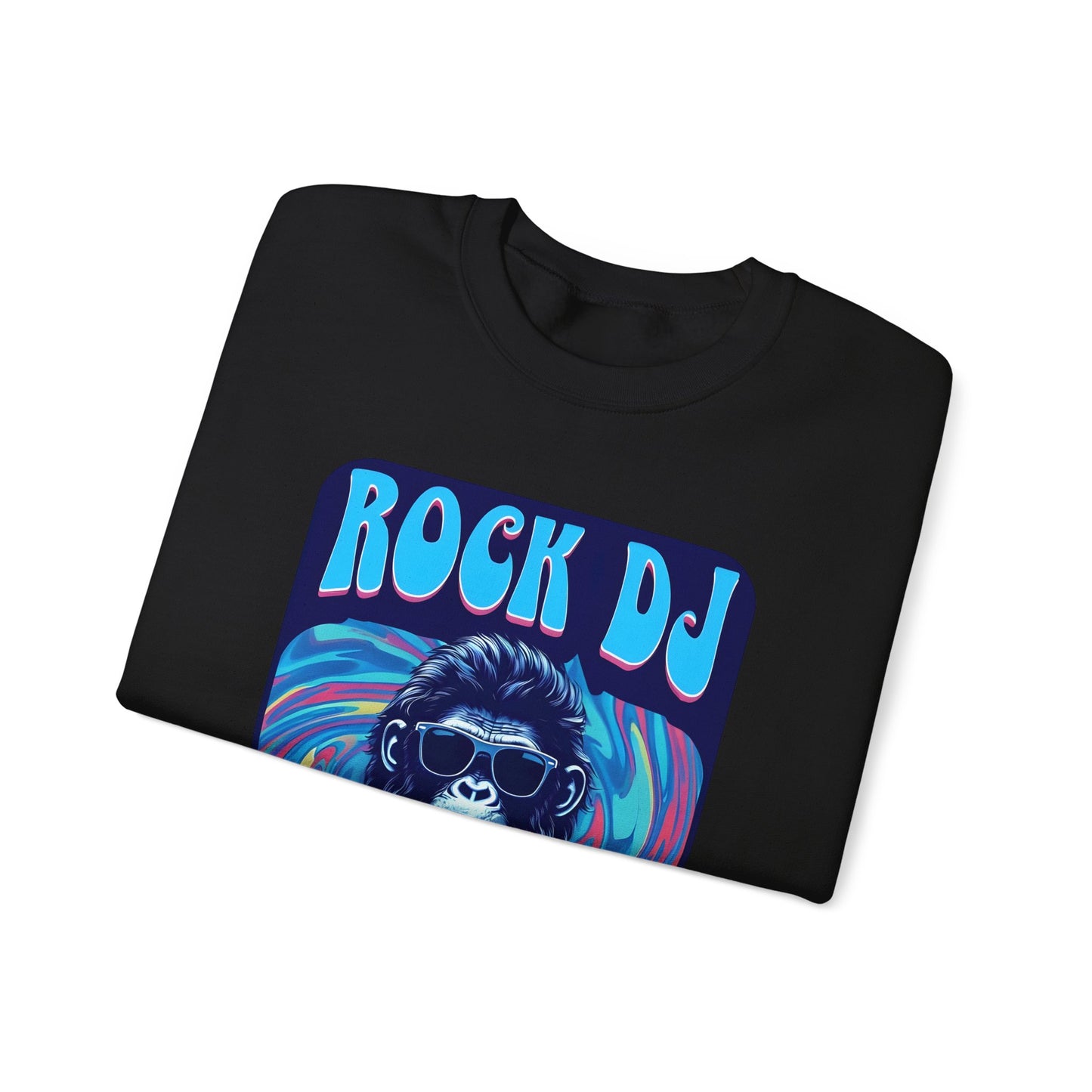 Rock DJ Ape Unisex Heavy Blend™ Rock DJ Ape Guitar, Cozy  Music Lovers, Clothing, Warm Winter