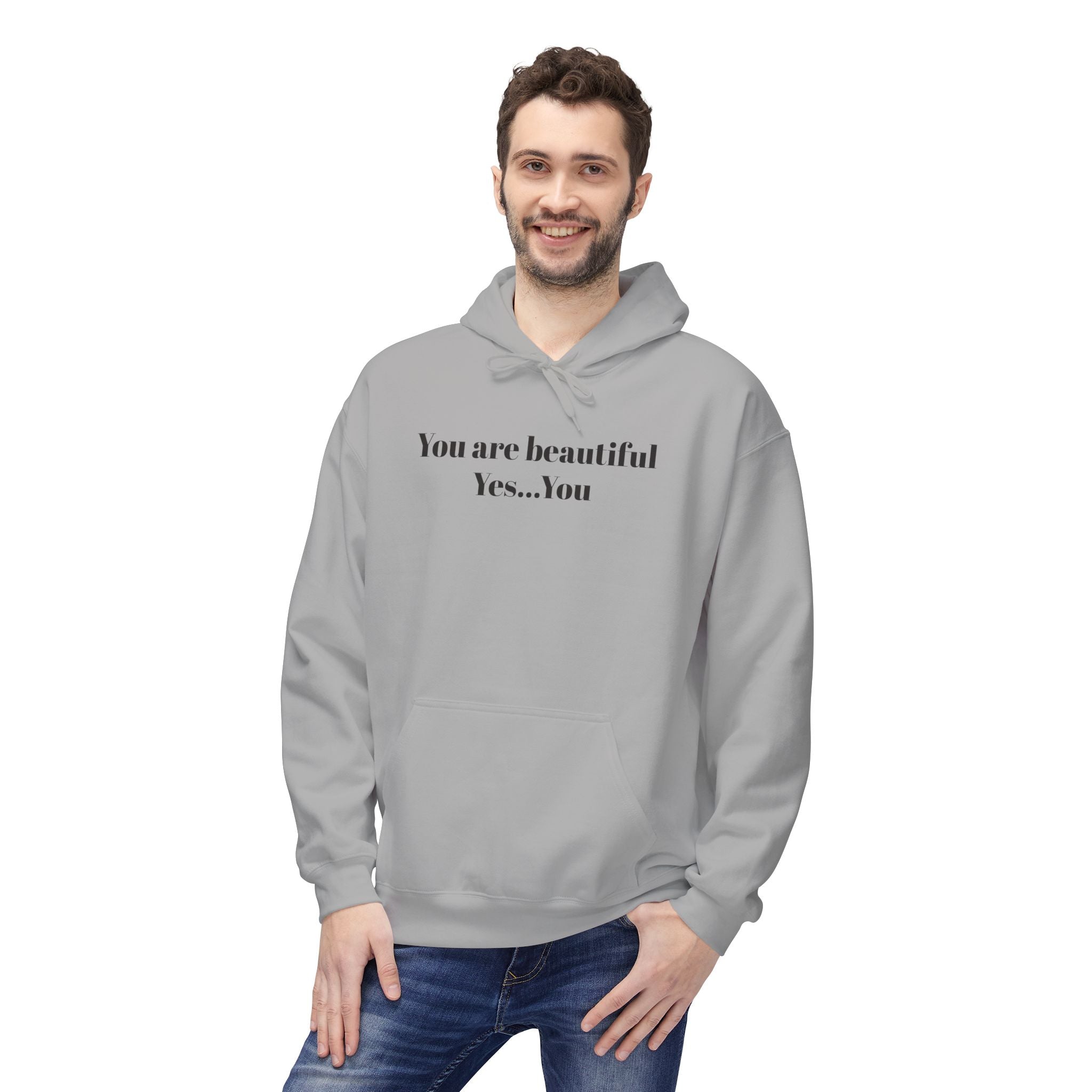 Positive Vibes Unisex Hoodie - You Are Beautiful, Happiness Ahead Sweatshirt, Inspirational Gift, Self-Love Apparel, Cozy Comfort