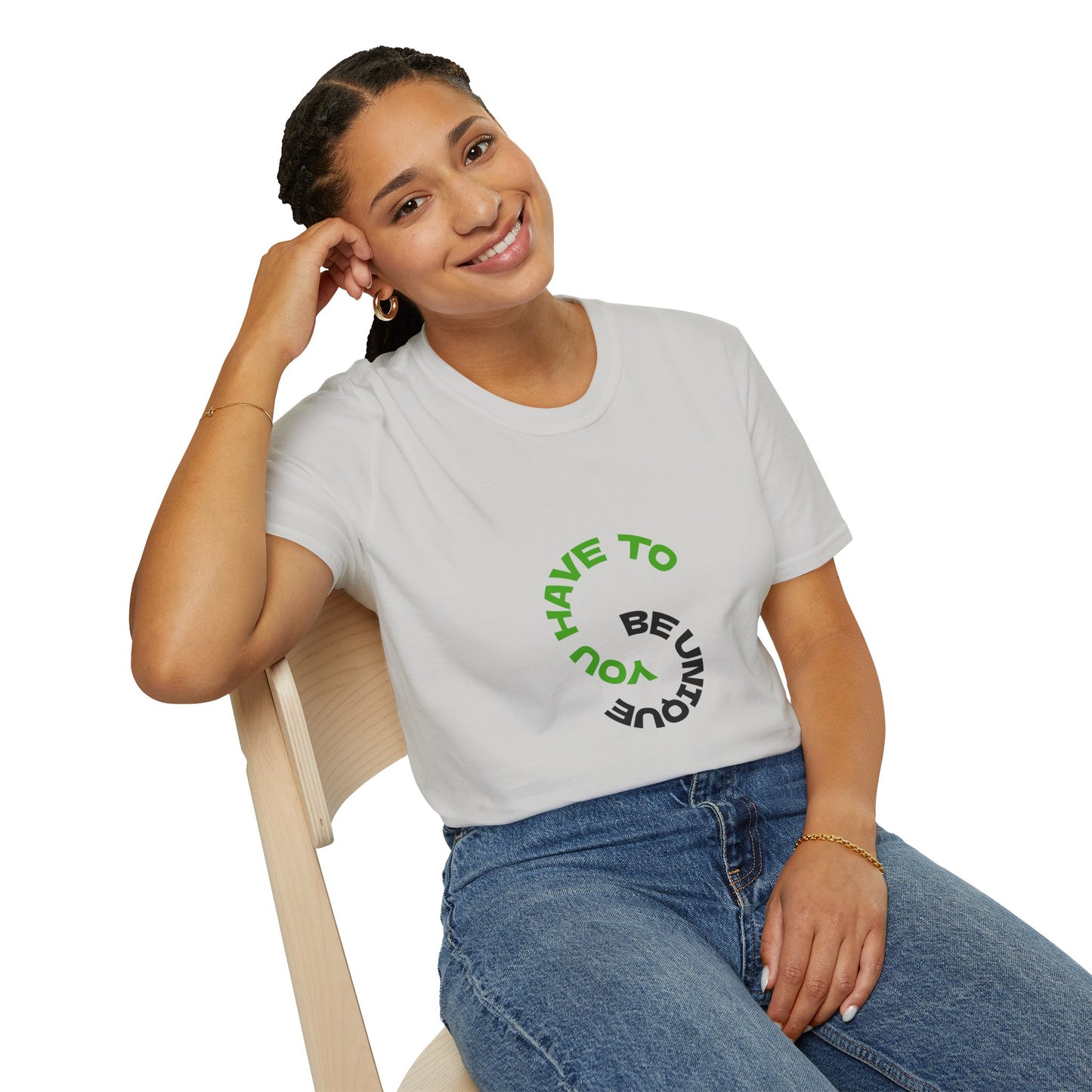 Inspirational Unisex Softstyle T-Shirt, Unique Graphic Shirt, Casual Wear, Vintage Style