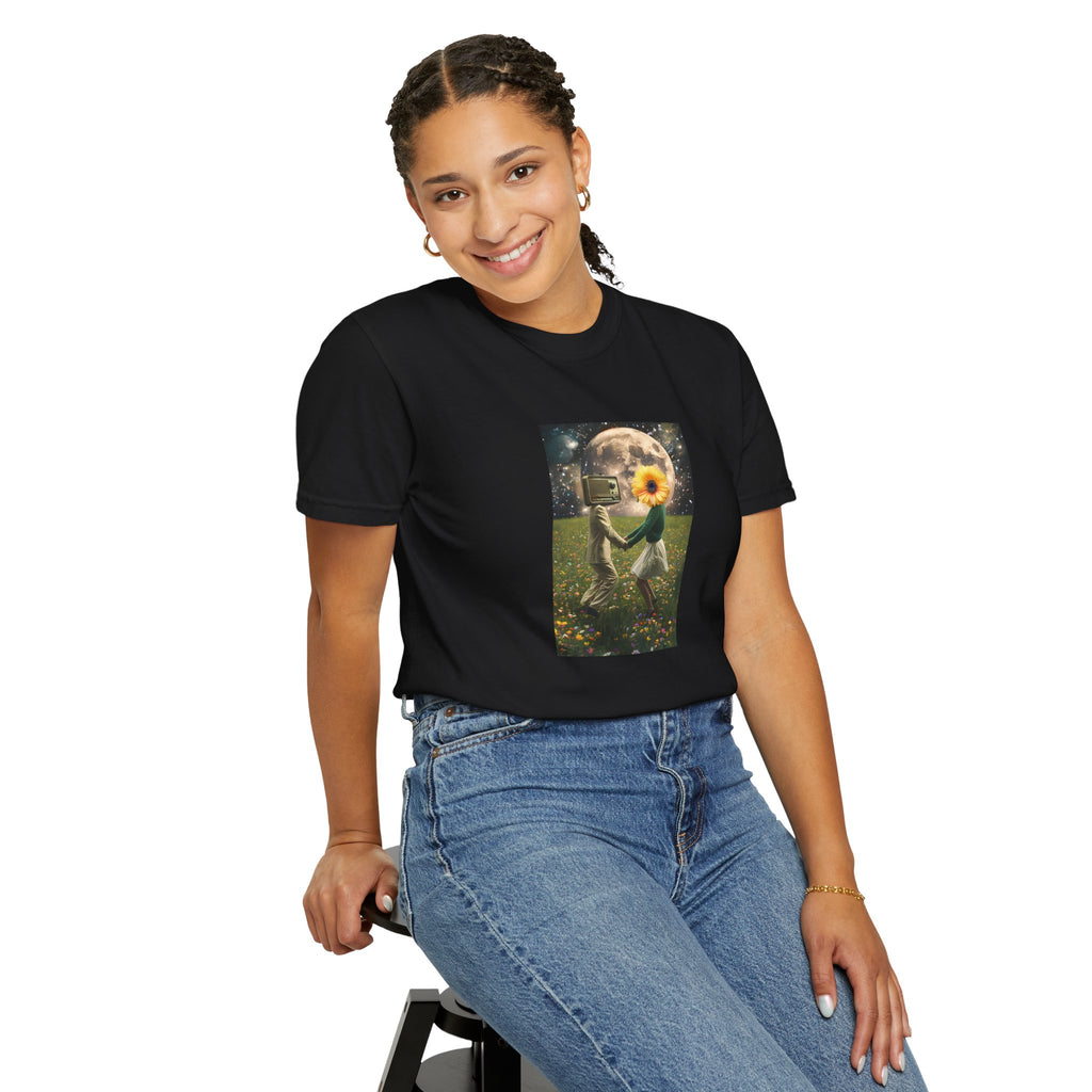 Whimsical Magic Women's Tee - Unique Cotton T-Shirt with Wild Nature Graphic, Perfect Witchy Gift