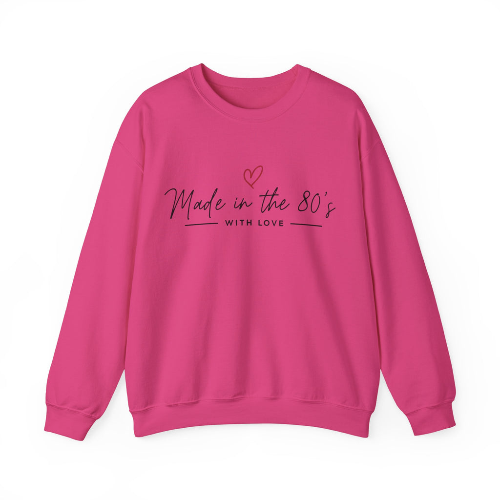 Made in the 80's Unisex Heavy Blend™ Crewneck Sweatshirt - Made in the 80's with love..