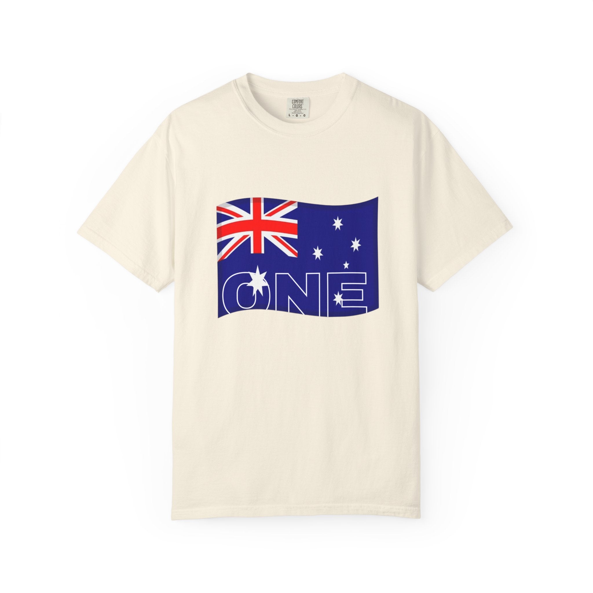 Australia Flag "One" Graphic T-Shirt