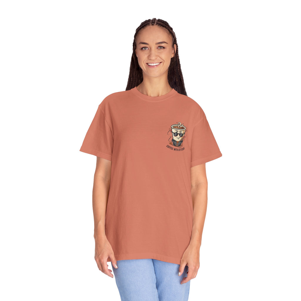 Running on Coffee & Attitude Mum T-Shirt