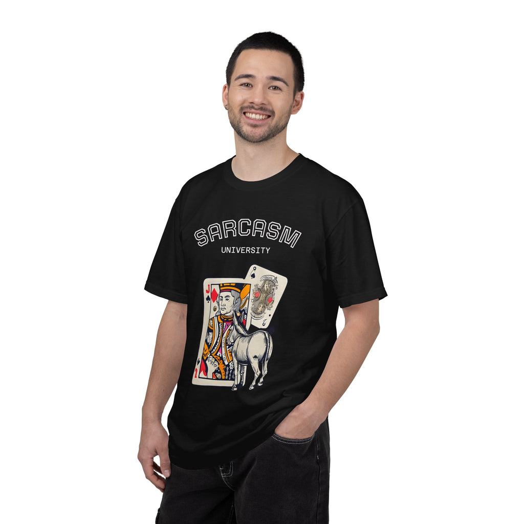 Sarcasm University, Whimsical Jackass Graphic Unisex T-Shirt, Gift for that special Jackass in your life