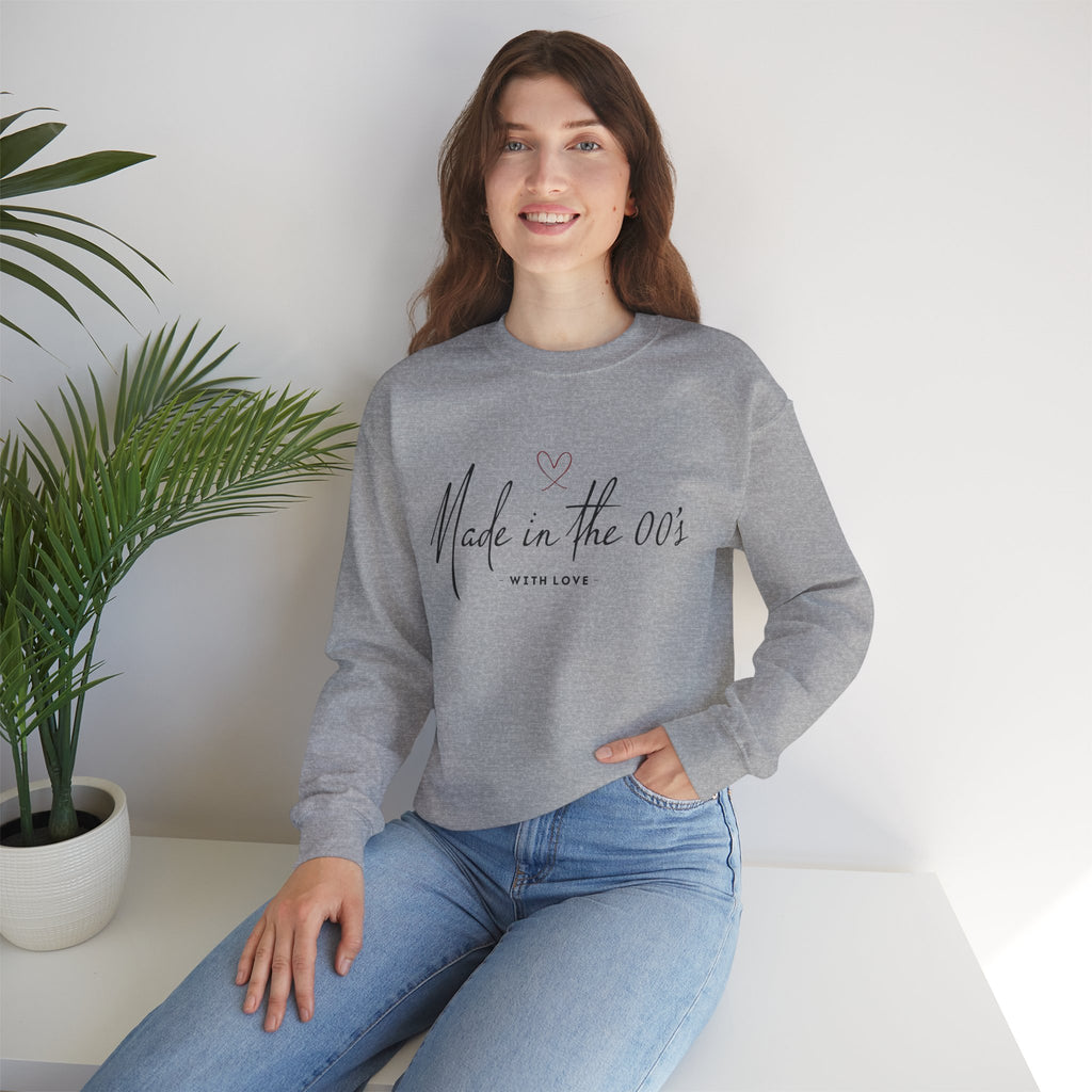 Made in the 00's Unisex Heavy Blend Crewneck Sweatshirt - Made in the 00's with love..