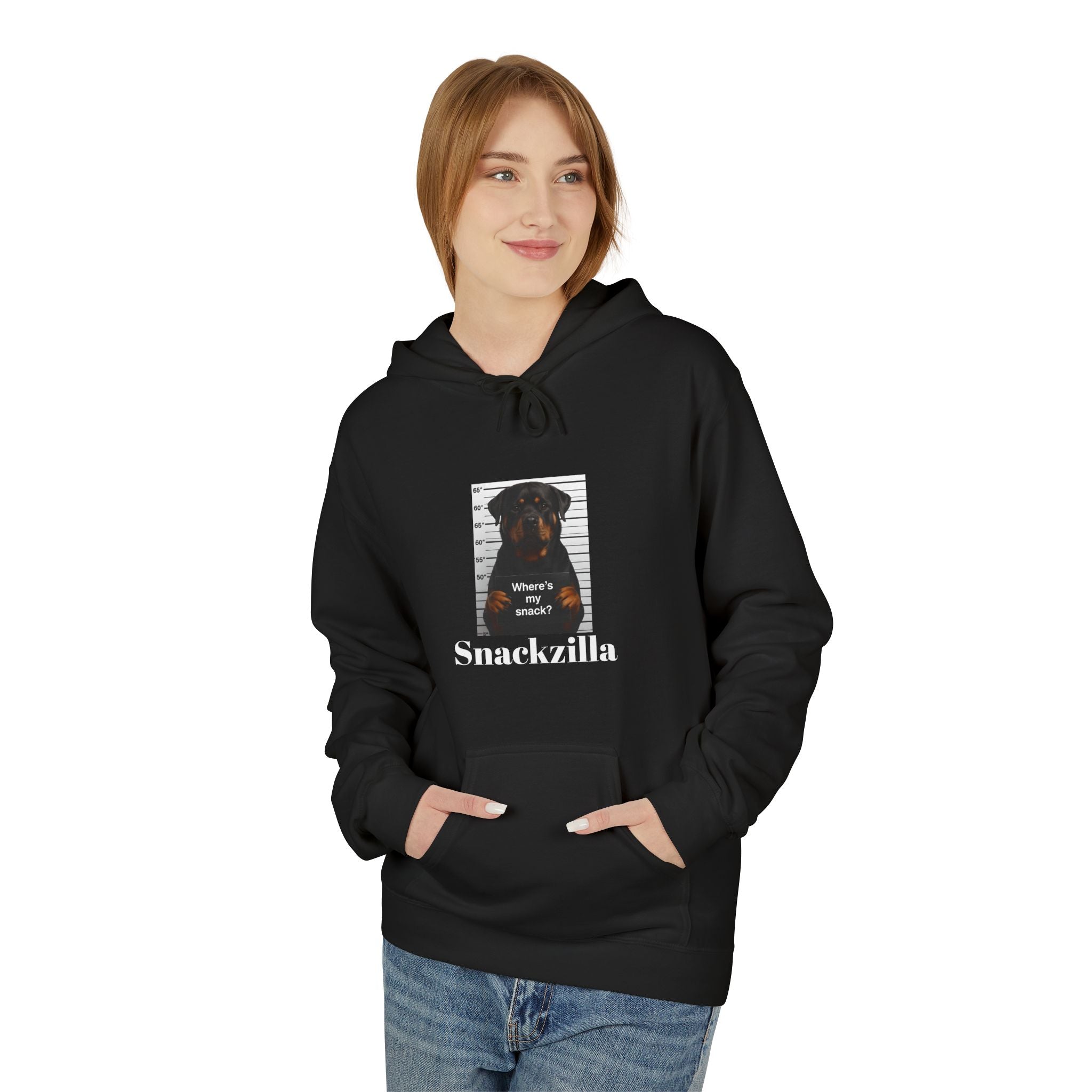 Rottweiler 'Snackzilla' Snack Dealer Hoodie