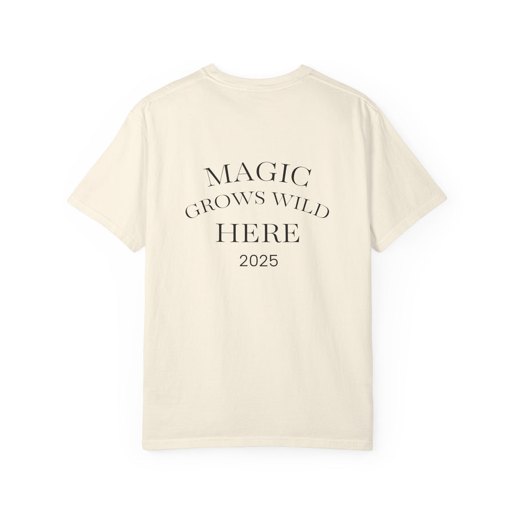 Whimsical Magic Women's Tee - Unique Cotton T-Shirt with Wild Nature Graphic, Perfect Witchy Gift