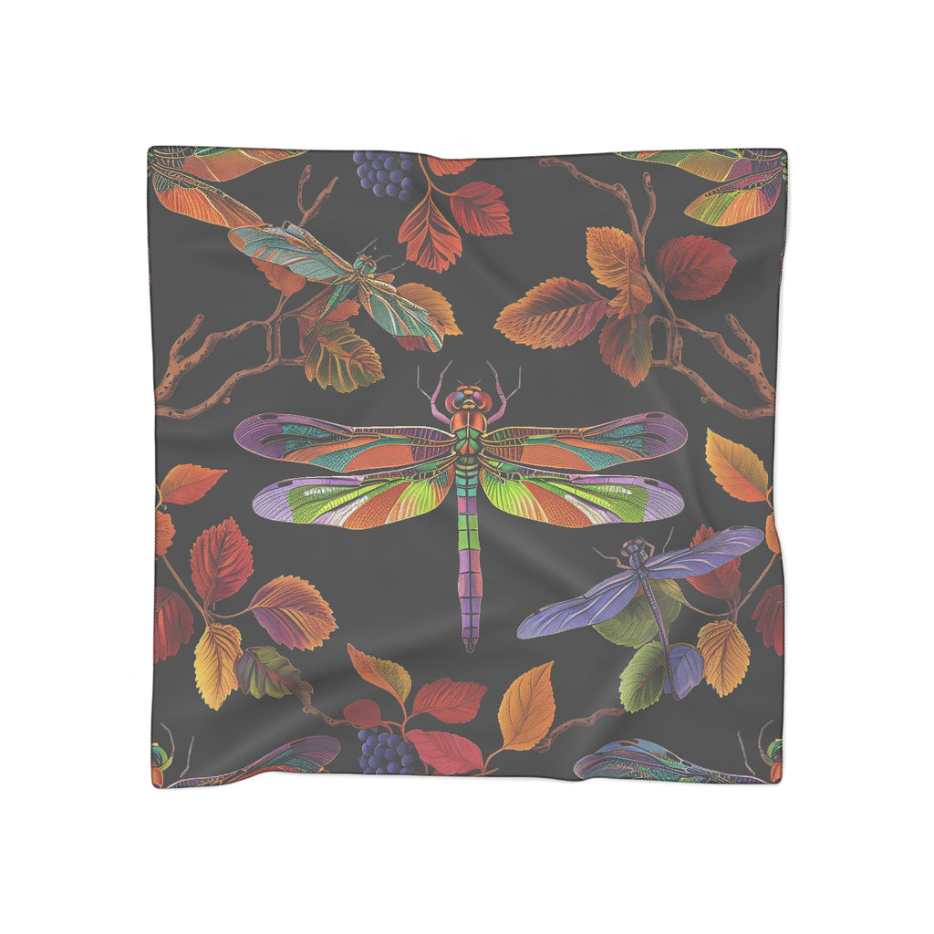 Colourful Dragonfly Scarf — Lightweight East Asian Scarf
