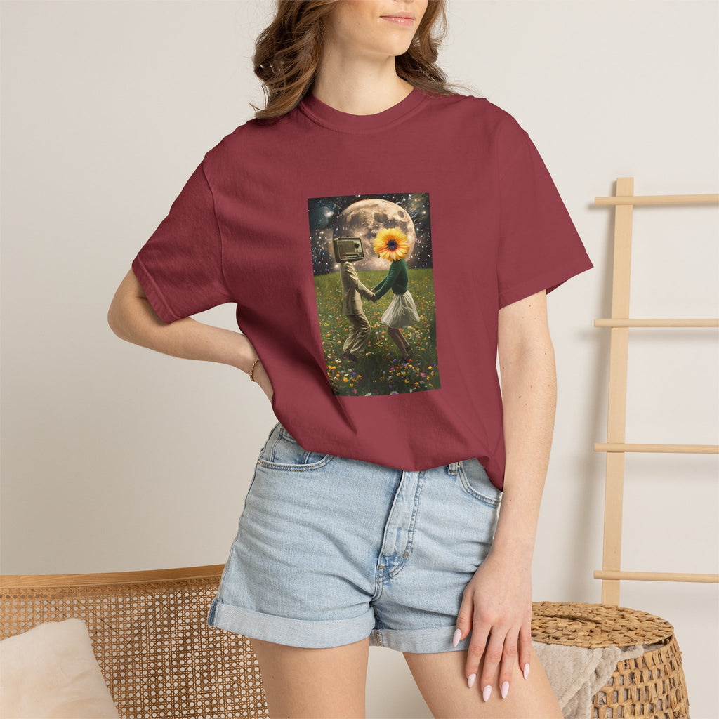 Whimsical Magic Women's Tee - Unique Cotton T-Shirt with Wild Nature Graphic, Perfect Witchy Gift