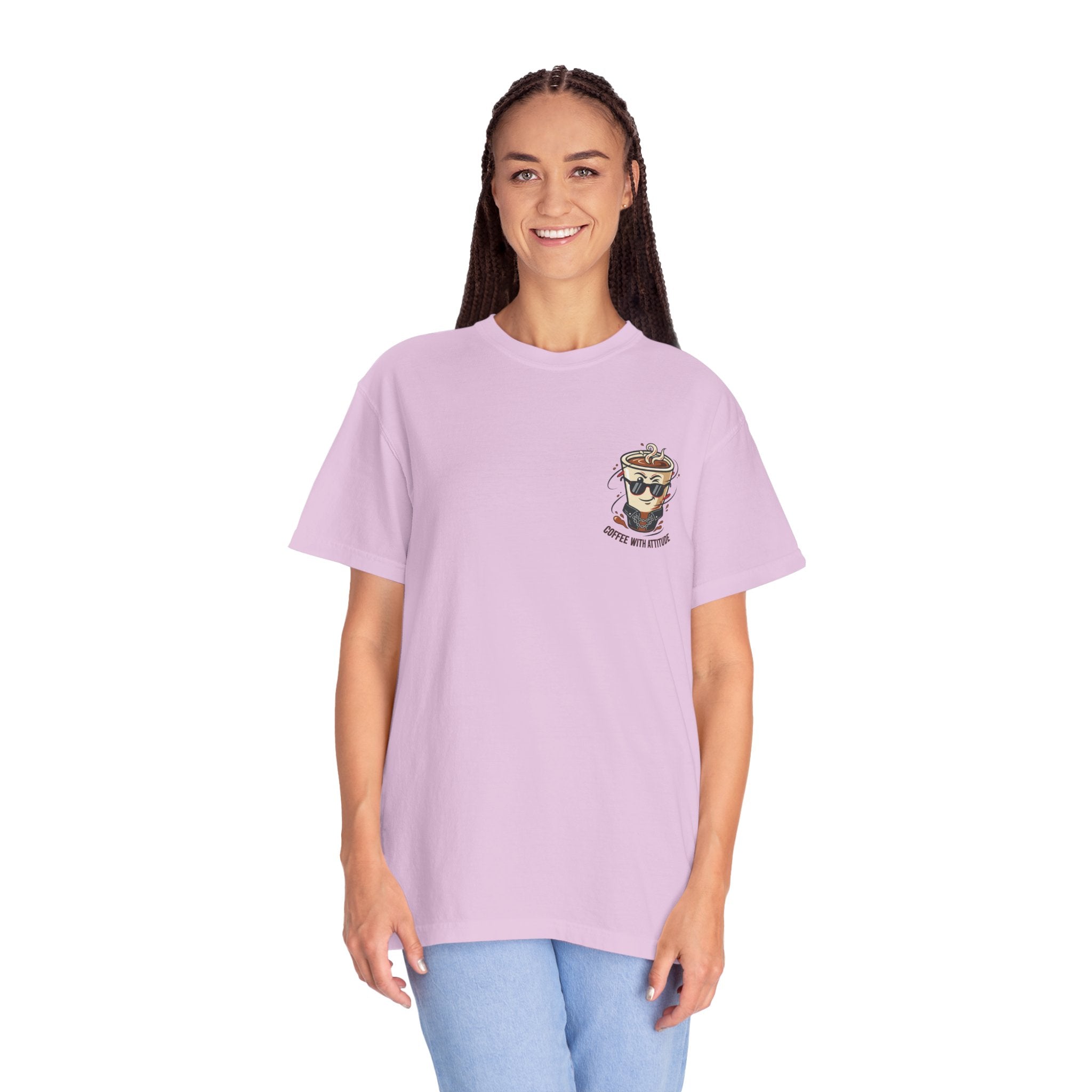 Running on Coffee & Attitude Mum T-Shirt