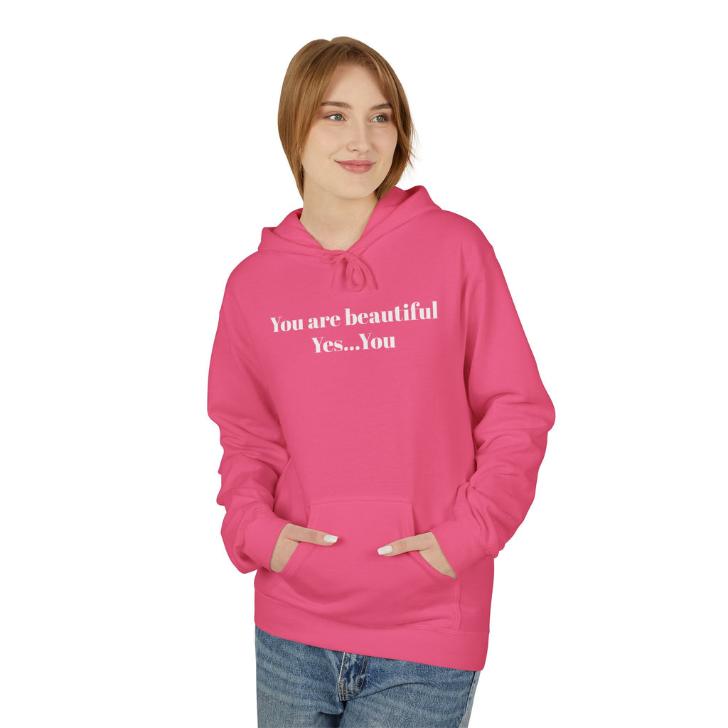 Positive Vibes Unisex Hoodie - You Are Beautiful, Happiness Ahead Sweatshirt, Inspirational Gift, Self-Love Apparel, Cozy Comfort