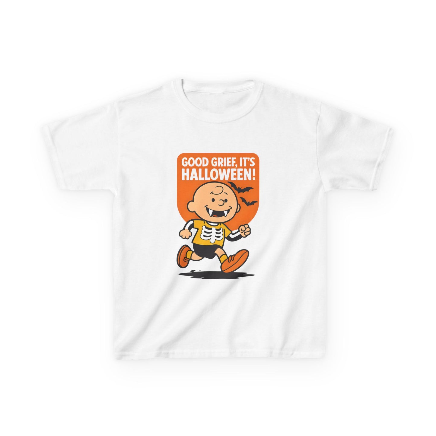Halloween Good Grief Charlie Kids Tee
