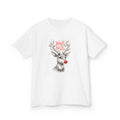 Kids Tee — 'Jingle Bells' Reindeer Christmas Shirt