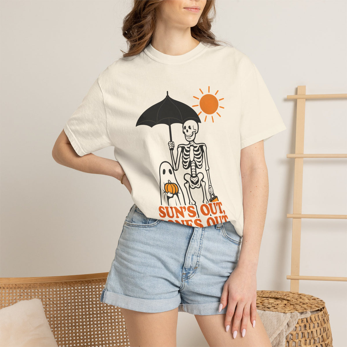 Sun's Out, Bones Out T-Shirt Graphic