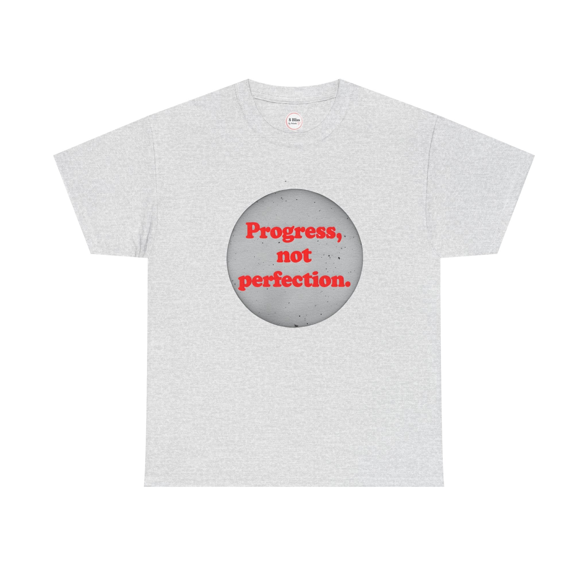 Mental Health, Progress Not Perfection Fun Design Unisex Gift Tee, Unisex T-Shirt, Graphic Shirt, Inspirational Quote Top, Casual Clothing